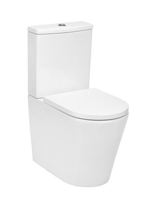 Close Coupled Rimless Pan & Seat