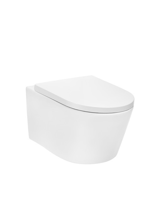 Suspended Rimless Pan & Seat