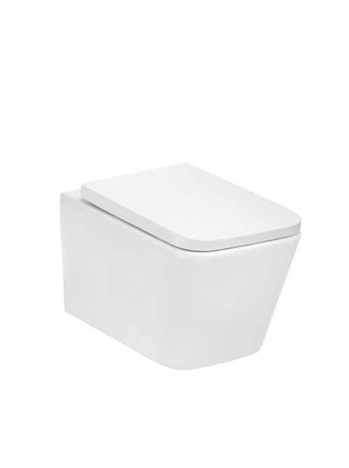 Suspended Rimless Pan & Seat