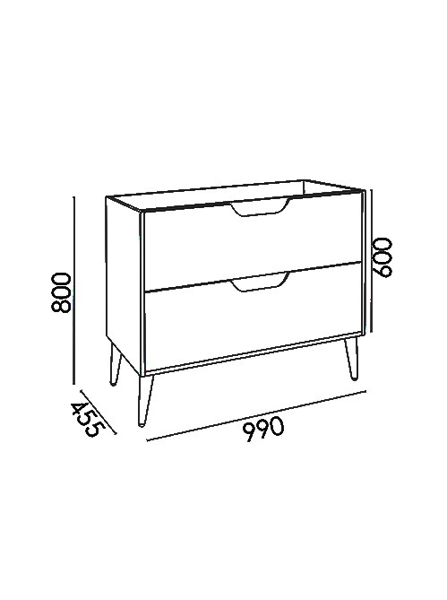 1000mm Furniture Unit